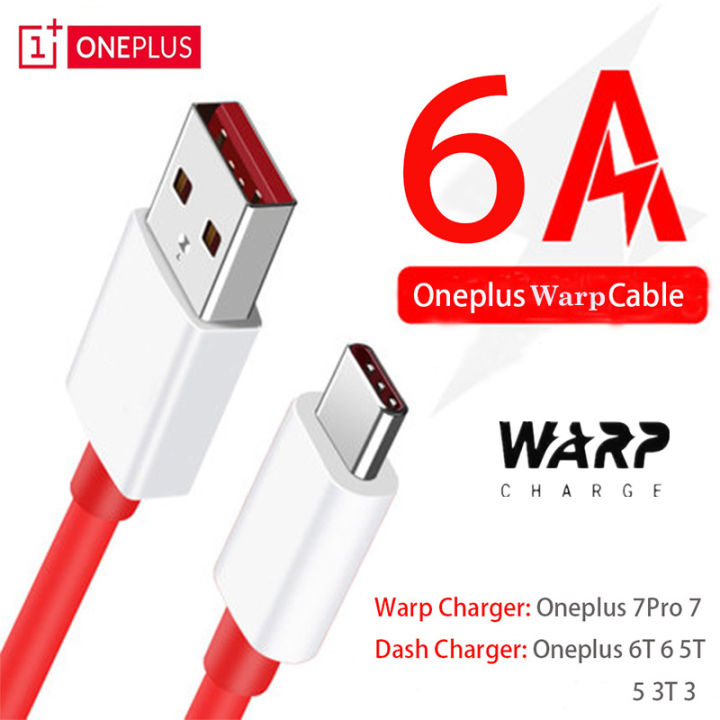 Ready Stock】Original For Oneplus Pro Warp Charger Cable 6A Type