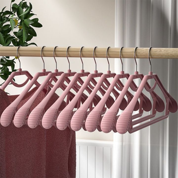 MUJI Highend Wide Shoulder Clothes Drying Rack Adult Clothes Rack Drying Clothes Hanger No