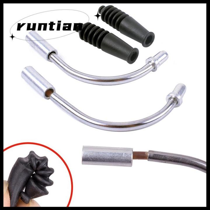 runtian Nhôm Xe Đạp V Phanh Mì Uốn Cong Ống Cáp Hướng Dẫn Cao Su Đầu ...