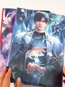 Love and Deepspace Sylus Xavier Zayne Rafayel B5 Notebook 80 Pages Full Color PU Leather Journal School Office Anime Game Merch Diary