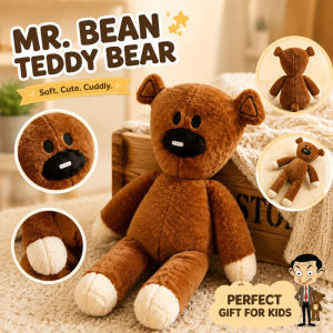 Mr. Bean Teddy Bear Plush Toy Cute Brown Bear Doll Cartoon Series Soft Plush Toys for Kids Girl Gift