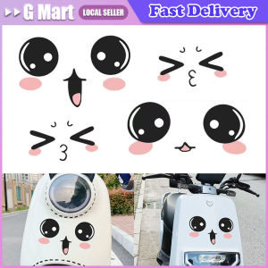 Car Styling Fashion Decorative Car Accessory Funny Smile Face Expression PVC Creative Stickers Car Whole Body Vinyl Decals