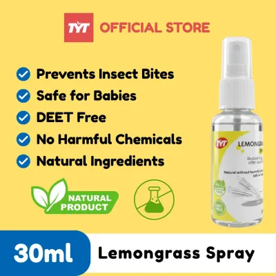TYT Lemongrass Spray /mosquito repellent 【30ml】
