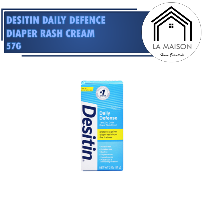 Desitin Daily Defense Diaper Rash Protection Cream Instantly Soothe
