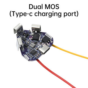 แบตเตอรี่ลิเธียมพลังงาน18650 20A 12.6V 3S แผ่นป้องกันชาร์จพอร์ต Type-C
