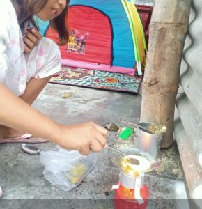 Mainan anak perempuan masak masakan+set mainan KOMPOR KOTAK sate lengkap 1paket Terbaru Viral 2025