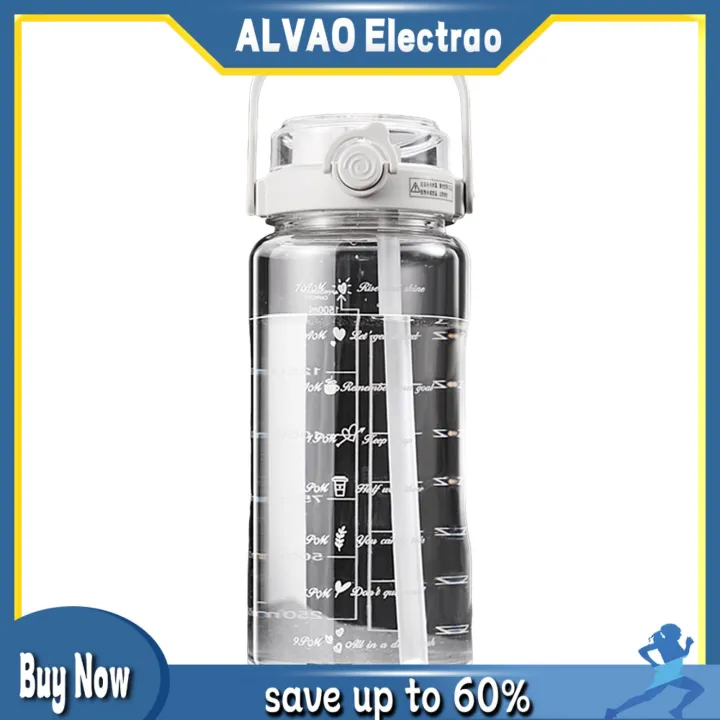 Timestamped hydrat hóa chai Bình uống nước thể thao dung tích lớn BPA ...