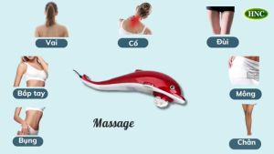 Máy massage cá heo Unicare UCL-2002E HNC