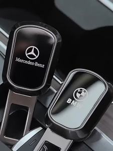 Byd seal/atto3/dolphin/sealion 6/sealion 7 คลิปหัวเข็มขัดนิรภัยรถยนต์ หัวเสียบเข็มขัดรถยนต์ หัวเข็มขัดนิรภัยรถยนต์ ปรับได้ แบบโลหะผสมสังกะสี accessories