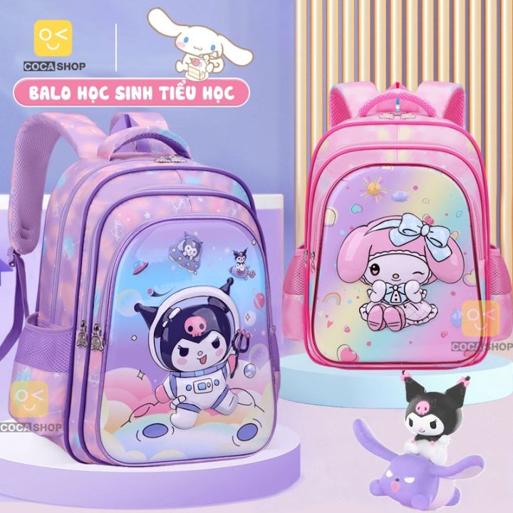 Balo học sinh cấp 1 cặp sách trẻ em đi học tiểu học lớp 1 lớp 2 cho bé ...