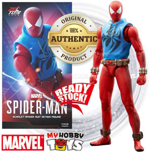 ZD Toys Marvel Avengers Superheroes Action Figures - Spider-man Scarlet Spider Suit Spiderman figure