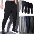 【BUY 1 TAKE 1】NASA Men's Plain Jogger Pants With Zippers Menswear Trouser CK6662. 