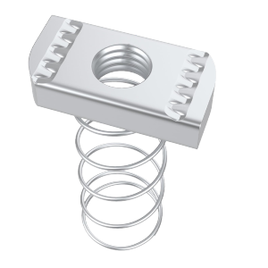 20 PCS Spring Nut M8 Steel Galvanize C-Shaped