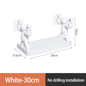Konco Giá Đựng Đồ Treo Tường Giá Sắp Xếp Xà Phòng Dầu Gội Phòng Tắm Giá Đỡ Hình Người Kệ Gia Vị Không Cần Đục Lỗ Cho Nhà Bếp Giá Đựng Đồ Gia Dụng