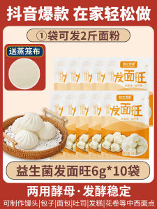 【DangDang正版书籍】桂兰世家老面味益生菌发面旺发面宝酵母家用小包发酵自发速发粉