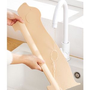 【Comfy Cove】พร้อมส่ง แผ่นกั้นอ่างล้างจาน แผ่นกันน้ำกระเด็นน้ำ แผ่นซิลิโคน สำหรับอ่างล้างจานและครัว