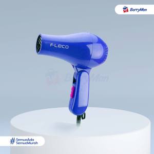 Hair Dryer Mini Lipat 2 Speed Fleco Pengering Rambut 300 Watt Portable Travel Friendly Praktis
