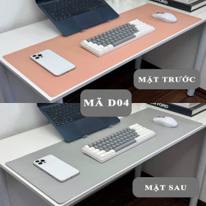 DeskPad Da PU 2 Mặt Kích Thước 40x90cm - Chống Nước - Chống Trầy - Dễ Vệ Sinh