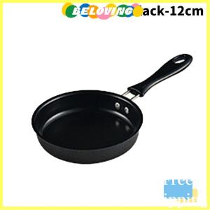 Beloving Flash Sale Mini Frying Pan Stainless Steel Prevent Stick Induction Pot Round Breakfast Small Fry Egg Pan With Long Handle Kitchen Gadgets