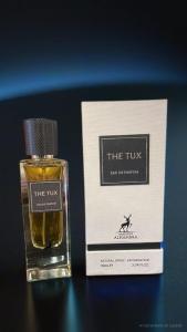The Tux 90ML Original by Maison Alhambra scent that radiates confidence mystery and quiet luxury