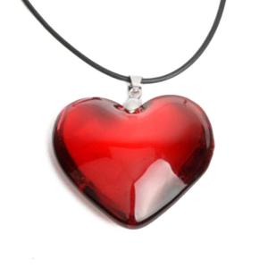 Vintage Heart Shaped Pendant Necklace Heart Choker Necklace Men Women Chocker Party Accessories Gift for Women Girl Men