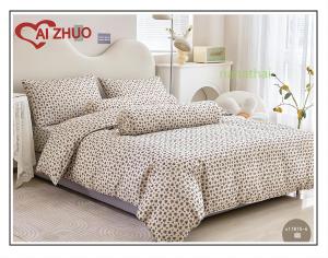 ชุดผ้าปูที่นอน ลายดอกไม้ Ai Zhuo ชุดผ้าปูที่นอน3.5ฟุต 5ฟุต 6 ฟุต ราคาถูก สุดคุ้ม ระบายอากาศได้ดี หรูหรา นุ่ม ลื่น เย็น