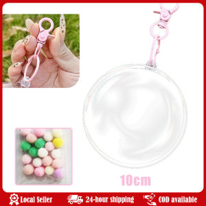 Gift Multicolor Clear Outdoor Bag Transparent Doll Accessories Doll Display Box PVC Mini Storage Case For 10cm Doll For Labubu Dust-Proof Transparent Face Shield for Dolls Transparent Acrylic Dolls Anti-dust Cover Kid Gift