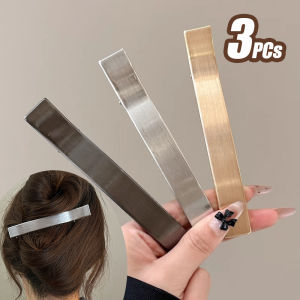 1~3PCs Fashion Metal Hair Clips for Women Long Duckclips Barrettes Simple Korean Style Clip Fashion Accessories