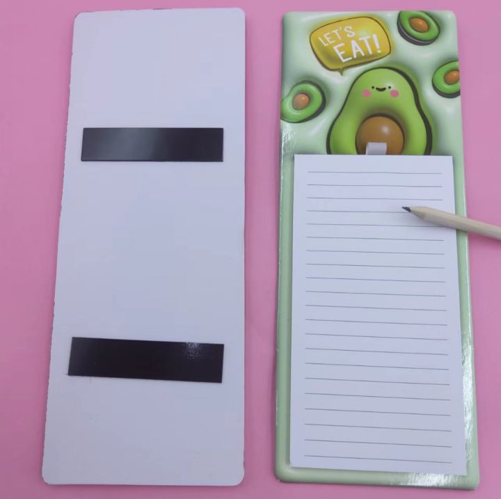 Magnetic refrigerator magnetic memo pad student note pad sticky note ...