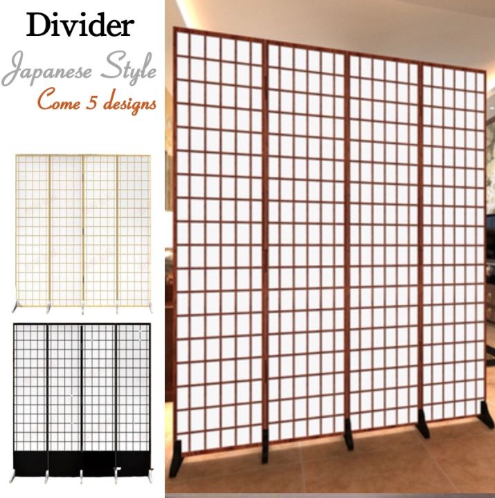 ???JAPANESE CANVAS DIVIDER??? Room Separator Folding Screen/Room Divider