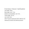 Black Technology Cutting Edge Presbyopia Glasses Seeing Far and Near Radiation Protection Presbyopia technology glasses Radiation Resistant Reading Glasses Anti-Blue Light Look Far and Near Presbyopia Eyeglasses. 