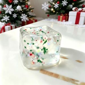 WENKEN Kết cấu mềm dẻo Đồ chơi giảm căng thẳng Chống căng thẳng Tăng trưởng chậm Đồ chơi bóp hình vuông Chất lượng cao Quà Giáng Sinh Đồ chơi bóp giảm căng thẳng hình khối Quà tặng tiệc tùng