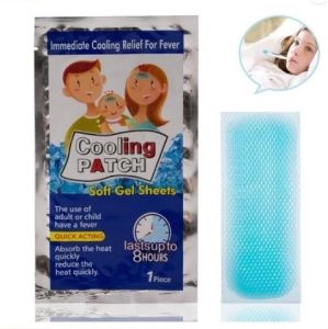 Cooling Patch for Baby – Fruit-Flavored Cool Fever Gel Pads Ice Stickers for Kids & Travel Use Soothing Cold Compress Mat for Headache Fever Relief & Heat Solid Color Healthcare Cooling Patch – Baby Cooling Gel Sheet for Home & Travel