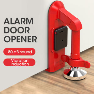 2Days👍Local Warehouse👍Salvation For Girls Alone-Security Lock Metal Strong Door Blocker Hotel Travel Locks Alarm Anti-collision Portable Door Stopper - Anti-thieves gangsters bad guys