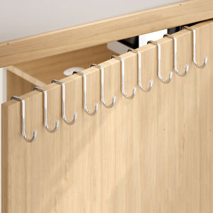 S Hooks for Hanging Metal S Shaped Hook Heavy Duty Hanging Hooks for Pots Pans Plants Bags Cups Clothes