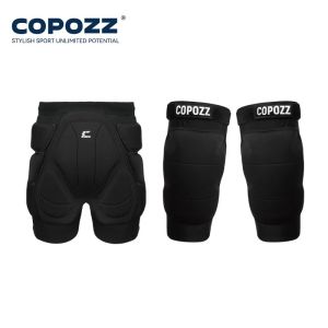 COPOZZ Skiing Gear Set Women Men ESA Sponge Thicken Impact-resistant Skateboard New Sports Knee Hip Pads for Men Women