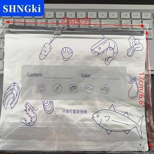 SHNGki 10 cái túi công suất lớn nhôm lá thực phẩm Túi rò rỉ tủ đông an toàn nhà bếp túi tươi giữ tươi Túi khóa có thể tái sử dụng