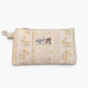 Sprite Flower Pattern Cosmetic Mini Pouch