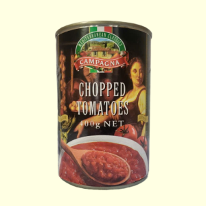 CAMPAGNA + Lon CHOPPED 400g + CÀ CHUA CẮT MIẾNG Ý The Chopped Tomatoes Fresh Taste