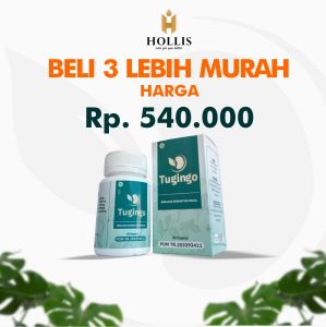 Paket Hemat 3 Pcs Obat Herbal Batu Ginjal Tugingo Original BPOM Halal Cina Paling Yang Ampuh