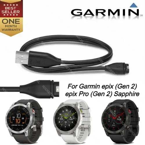 Foto Chytré Hodinky Garmin Epix Pro (Gen 2) Sapphire 47 Mm Carbon Gray DLC Titanium/Black - Foto 8