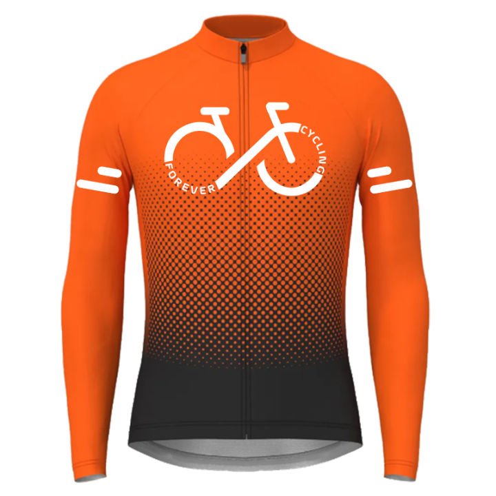 Forever Cycling Series Men's Cycling Jersey 2024 Long Sleeve Summer Cycling  Shirt Mountain Road Bike Cycling Tops Quick Dry Cycling Clothing Lazada 