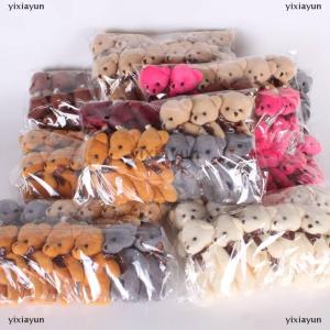 [COD] yixiayun 12Pcs/Lot Soft Stuffed Bear Plush Toys Mini Teddy Bear Dolls Toy Small Gifts