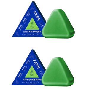 Shampoo Soap Anti Hair Breakage Oil Control Anti Dandruff Polygonum Multiflorum Shampoo Soap Natural Herbal Traditional Chinese Medicine Hair Solidification Handmade Authentic侧柏叶洗发皂洗头皂