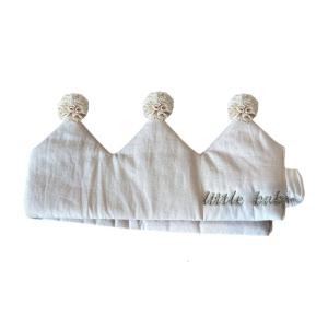 Soft Cloth Crowned Headwear For Baby Boys 100 Days Birthday Photo Shoot Party Accessories