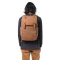 TAS LAPTOP EIGER X ROYAL ENFIELD BACKPACK EXRE-THUNDERBIRD - BROWN. 