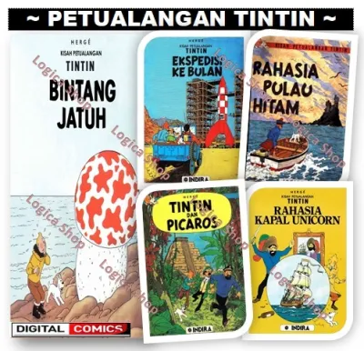 Komik Digital Petualangan Tintin