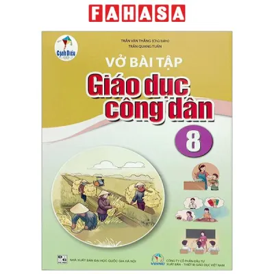 Sách Fahasa - Vở Bài Tập Giáo Dục Công Dân 8 (Cánh Diều) (Chuẩn)