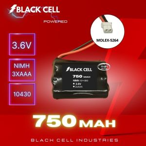 Smart Power Tools Battery NiMh 3.6v 750Mah 3xAAA 10430 HT Electric Medical Health