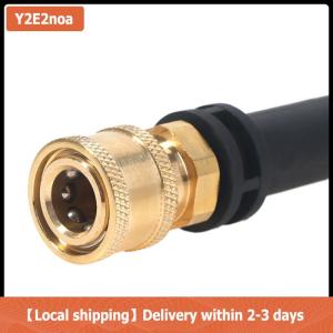 【Local shipping】 Đầu chuyển máy rửa áp lực sang đầu nối nhanh 1 4 inch vòi phun dành cho máy rửa xe tưới cây bộ chuyển đổi kết nối nhanh